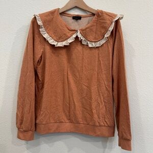 Anthropologie Peter Pan Sweater